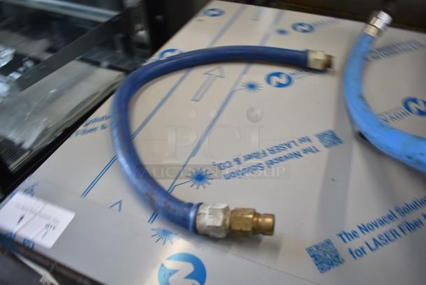 4 Blue Gas Hoses. 4 Times Your Bid! - Image 4 of 5