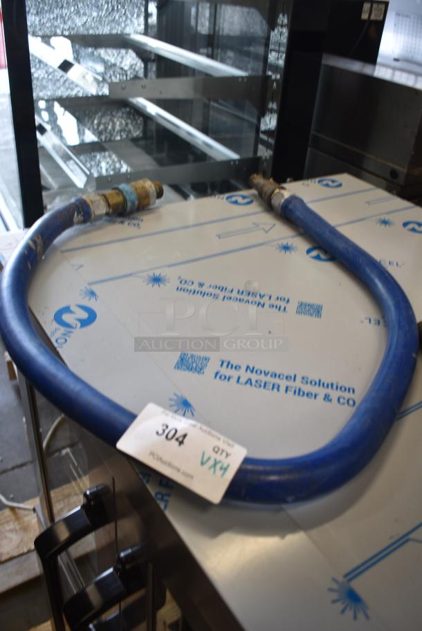 4 Blue Gas Hoses. 4 Times Your Bid! - Image 5 of 5