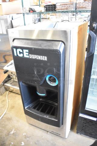 Hoshizaki DB-130H Stainless Steel Commercial Hotel Ice Dispenser - 130 lb. 115 Volts, 1 Phase.