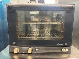 AMAZING! Cadco Anna XAF-023 Medium-Duty Manual Countertop Convection Oven - 208-240V