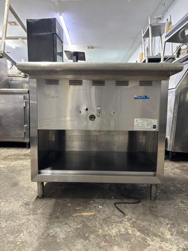L & J  2 PAN STEAM TABLE - Image 1 of 6