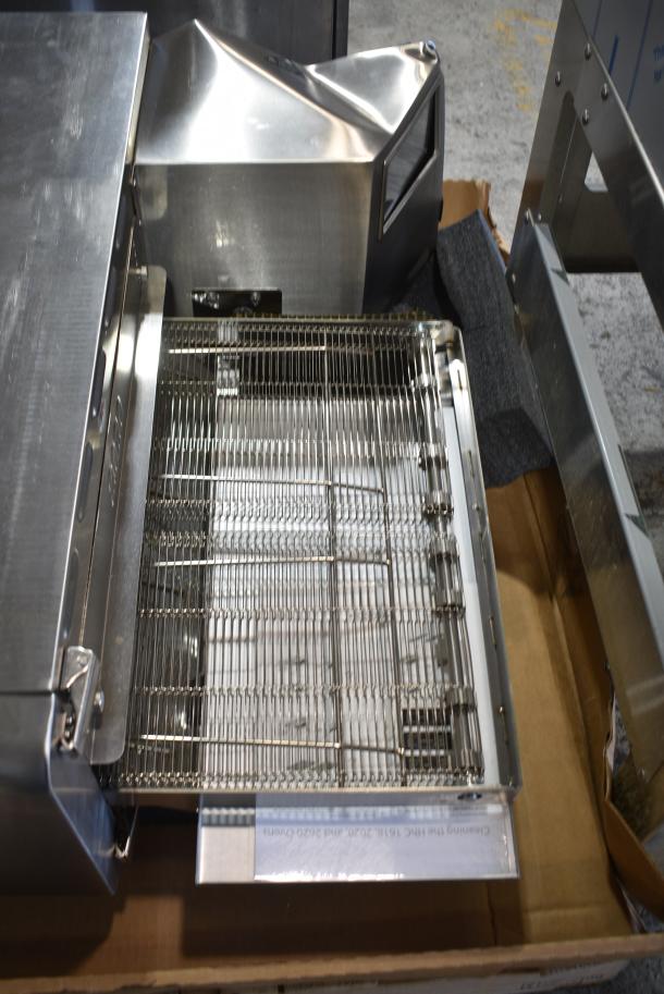 BRAND NEW SCRATCH AND DENT! 2024 Turbochef HHC2020 Stainless Steel Commercial Countertop Electric Powered Conveyor Rapid Cook Oven. 208/240 Volts, 1 Phase. - Image 5 of 10