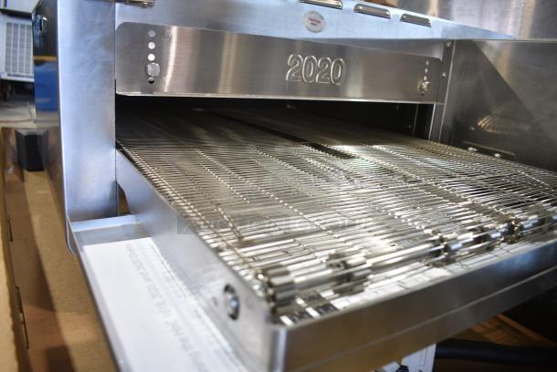 BRAND NEW SCRATCH AND DENT! 2024 Turbochef HHC2020 Stainless Steel Commercial Countertop Electric Powered Conveyor Rapid Cook Oven. 208/240 Volts, 1 Phase. - Image 6 of 10