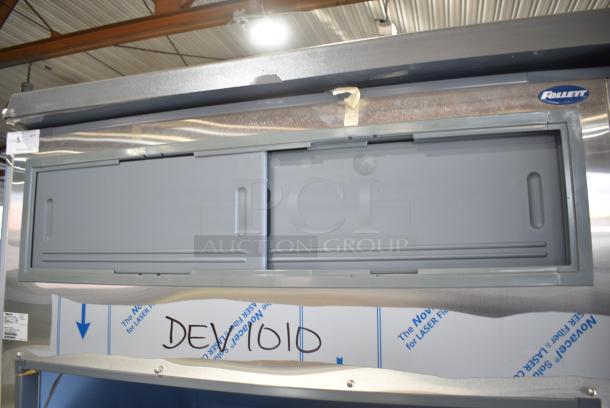 BRAND NEW SCRATCH AND DENT! Follett DEV1010SG-48 Stainless Steel Commercial 48" Ice Storage Bin with Bagger Kit - 1000 lb. Stock Picture Used as Gallery - Image 4 of 8
