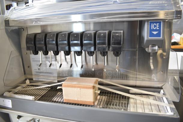 BRAND NEW SCRATCH AND DENT! 2020 Follett VU300B8RL Stainless Steel Commercial Countertop Nugget Ice & Soft Drink Dispenser - 300 lb Storage, Cup Fill. 115 Volts, 1 Phase. - Image 3 of 5