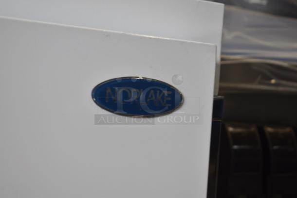 BRAND NEW SCRATCH AND DENT! Norlake GR422WVW/0 Metal Commercial 2 Door Reach In Bulk Storage Cooler w/ Poly Coated Racks on Commercial Casters. 115 Volts, 1 Phase. Tested and Does Not Power On - Image 2 of 7