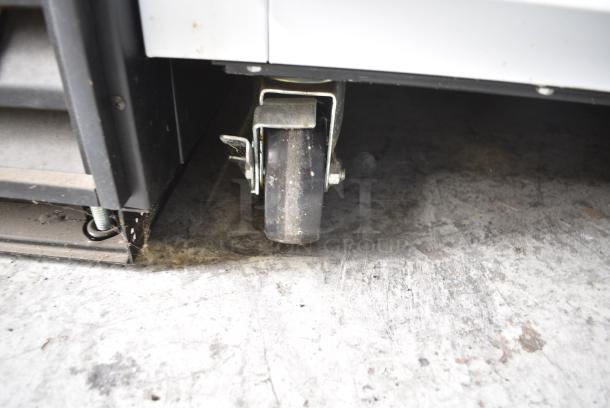 BRAND NEW SCRATCH AND DENT! Norlake GR422WVW/0 Metal Commercial 2 Door Reach In Bulk Storage Cooler w/ Poly Coated Racks on Commercial Casters. 115 Volts, 1 Phase. Tested and Does Not Power On - Image 3 of 7