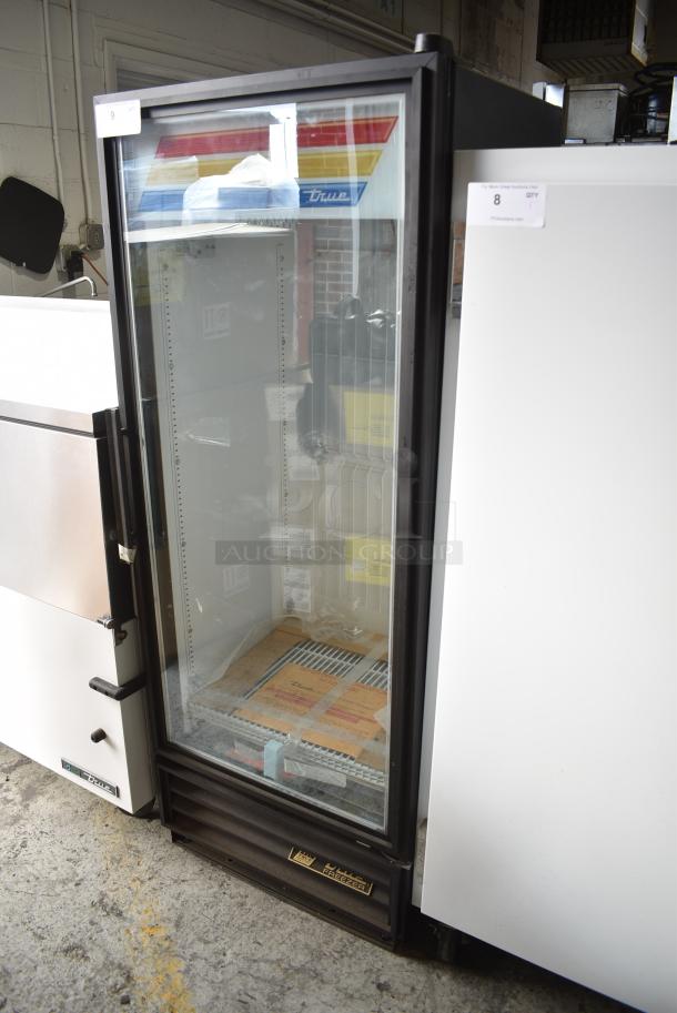 BRAND NEW SCRATCH AND DENT! True GDM-12F Metal Commercial Single Door Reach In Freezer Merchandiser w/ Poly Coated Racks. 115 Volts, 1 Phase. Tested and Working! - Image 1 of 4