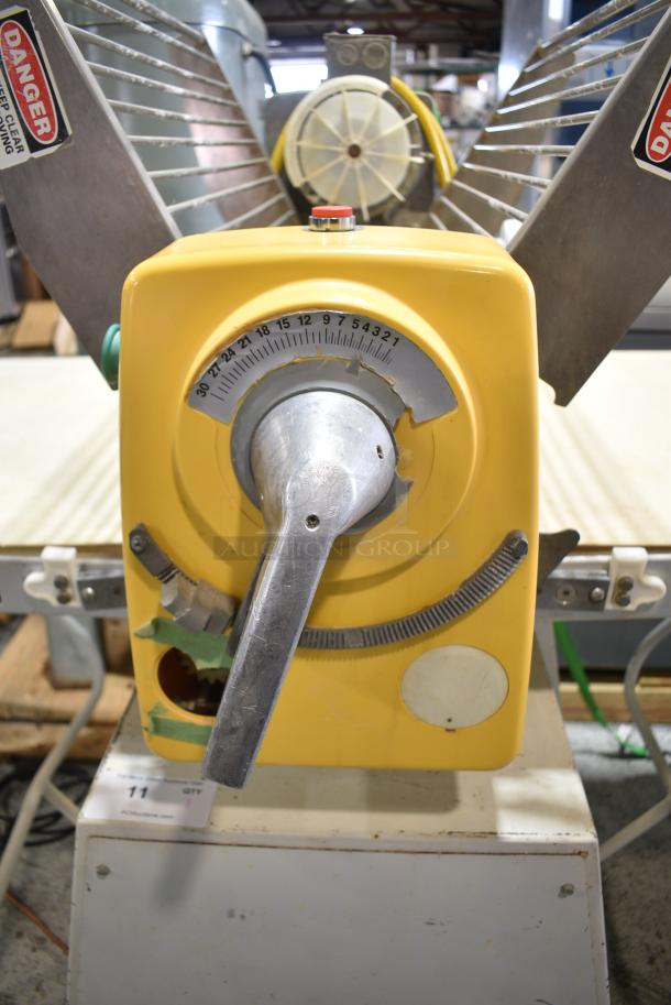 Rondo Seewer SSC 615 Metal Commercial Floor Style Reversible Dough Sheeter. 220 Volts, 3 Phase. - Image 2 of 6