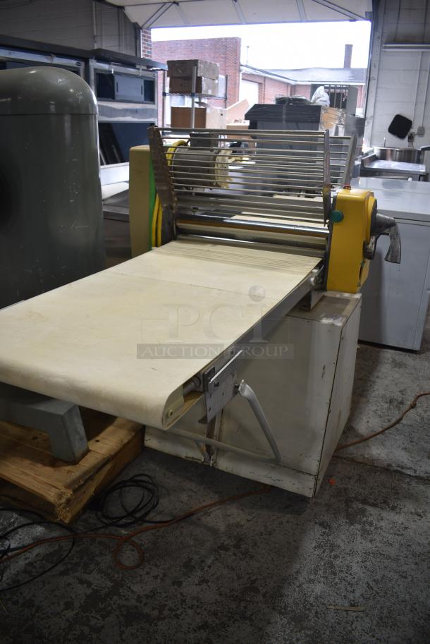 Rondo Seewer SSC 615 Metal Commercial Floor Style Reversible Dough Sheeter. 220 Volts, 3 Phase. - Image 4 of 6