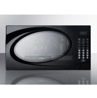 BRAND NEW SCRATCH AND DENT! Summit SM902BL Compact Microwave. 120 Volts, 1 Phase.