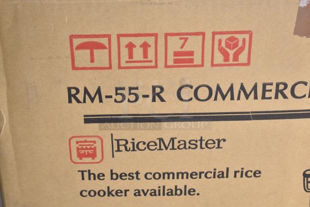 BRAND NEW SCRATCH AND DENT! Town Food Service RM-55N-R 55 Cup RiceMaster Natural Gas Rice Cooker - Image 5 of 5