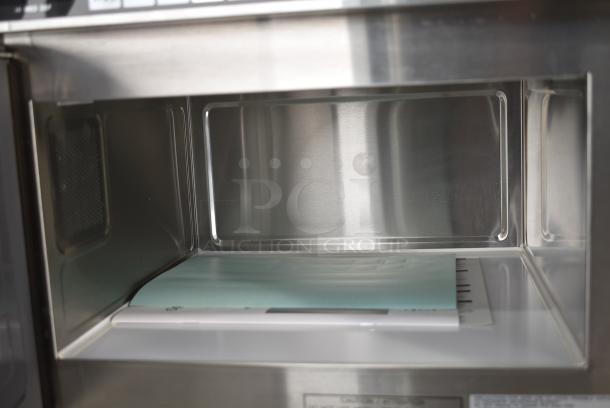 BRAND NEW! Panasonic NE-1757R Stainless Steel Commercial Microwave Oven. 208 Volts, 1 Phase. - Image 4 of 6