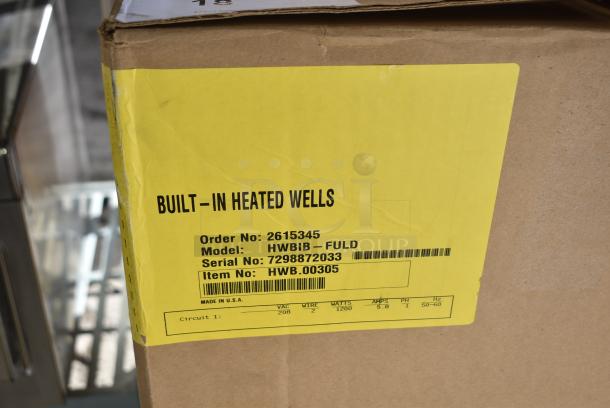 2 BRAND NEW SCRATCH AND DENT! Hatco HWB-FULD Drop-In Hot Food Well w/ (1) Full Size Pan Capacity,. 120 Volts, 1 Phase. 2 Times Your Bid! - Image 4 of 4
