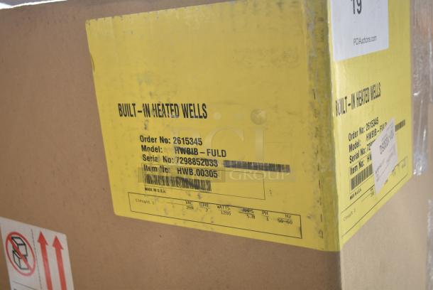 3 BRAND NEW SCRATCH AND DENT! Hatco HWB-FULD Drop-In Hot Food Well w/ (1) Full Size Pan Capacity, 120 Volts, 1 Phase. 3 Times Your Bid! - Image 3 of 3