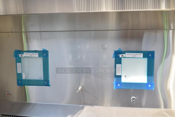 BRAND NEW SCRATCH AND DENT! 5' CaptiveAire 6030 ND-2 Stainless Steel Commercial Grease Hood w/ LED Lights and Return Air Vent. - Image 2 of 4