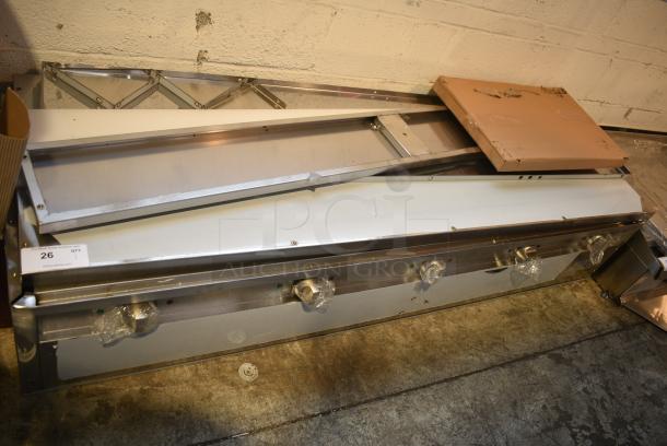 BRAND NEW SCRATCH AND DENT! ServIt 423EST5WSPB Five Pan Sealed Well Electric Steam Table with Partially Enclosed Base. 208/240 Volts, 1 Phase. - Image 2 of 7
