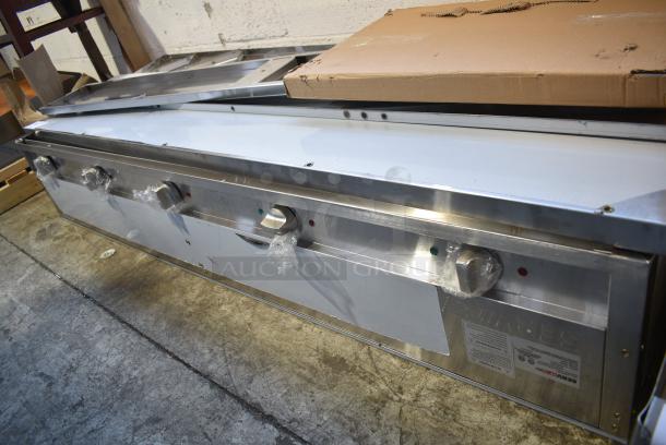 BRAND NEW SCRATCH AND DENT! ServIt 423EST5WSPB Five Pan Sealed Well Electric Steam Table with Partially Enclosed Base. 208/240 Volts, 1 Phase. - Image 4 of 7