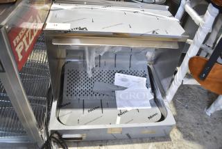 BRAND NEW SCRATCH AND DENT! Hatco GRFHS-26 Glo-Ray 26" Portable Fry Holding Station. 120 Volts, 1 Phase. Tested and Working!