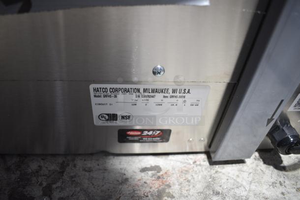 BRAND NEW SCRATCH AND DENT! Hatco GRFHS-26 Glo-Ray 26" Portable Fry Holding Station. 120 Volts, 1 Phase. Tested and Working! - Image 6 of 6