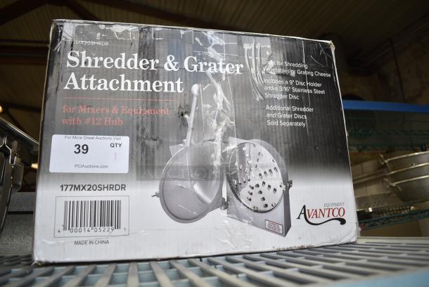 BRAND NEW SCRATCH AND DENT! Avantco 177MX20SHRDR Slicer Attachment for MX20 - Image 4 of 11