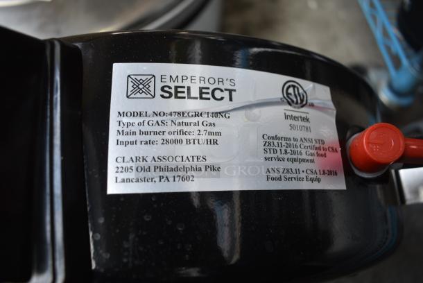 BRAND NEW SCRATCH AND DENT! Emperor's Select 478EGRC140NG Natural Gas 140 Cup (70 Cup Raw) Gas Rice Cooker and Warmer. 28,000 BTU - Image 7 of 8