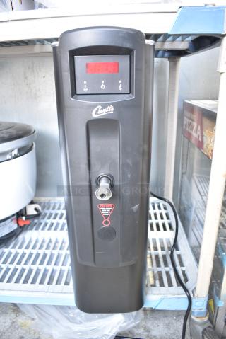 BRAND NEW SCRATCH AND DENT! Curtis WB5NB Black 5 Gallon Narrow Hot Water Dispenser with 18 5/8" Faucet. 120 Volts, 1 Phase.