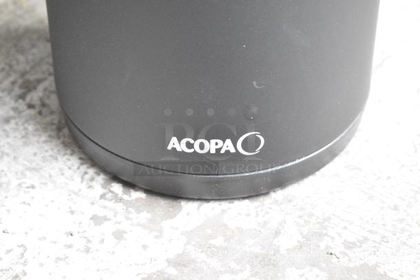 BRAND NEW SCRATCH AND DENT! Acopa Black Air Pot - Image 2 of 3