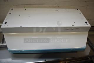 BRAND NEW SCRATCH AND DENT! Broan White Metal Range Hood.