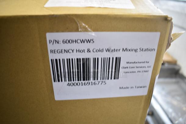 BRAND NEW SCRATCH AND DENT! Regency 600HCWWS Hot and Cold Mixing / Washdown Station with Mixing Valve, Hose Rack, and Thermometer, 27040235 Continental Refrigerator 40235 Defrost Timer, 2404523006 Garland / US Range CK4603990 Sit Oven Control 1.0Mm - Image 3 of 14