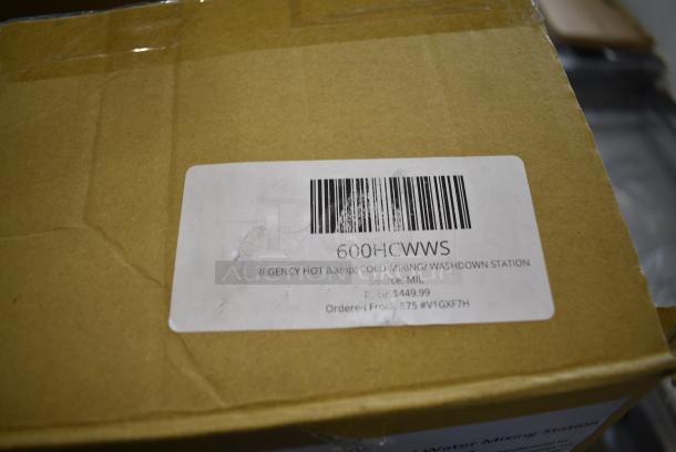 BRAND NEW SCRATCH AND DENT! Regency 600HCWWS Hot and Cold Mixing / Washdown Station with Mixing Valve, Hose Rack, and Thermometer, 27040235 Continental Refrigerator 40235 Defrost Timer, 2404523006 Garland / US Range CK4603990 Sit Oven Control 1.0Mm - Image 4 of 14