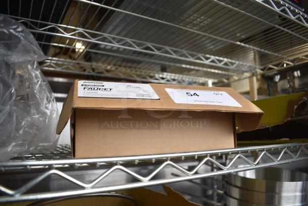 BRAND NEW SCRATCH AND DENT! Assure 190FD48 1.8 GPM Deck-Mount Faucet with 4" Centers and 8" Swing Spout - Image 2 of 3