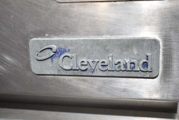 Cleveland 36CGM300 Stainless Steel Commercial Natural Gas Powered Pressureless 2 Deck Convection Steamer. 300,000 BTU. - Image 2 of 11