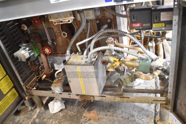 Cleveland 36CGM300 Stainless Steel Commercial Natural Gas Powered Pressureless 2 Deck Convection Steamer. 300,000 BTU. - Image 6 of 11