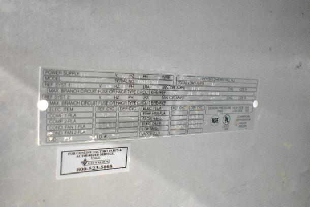 Victory FA-2D-S7 Stainless Steel Commercial 2 Door Reach In Freezer. 115 Volts, 1 Phase. Tested and Working! - Image 5 of 8
