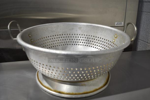3 Metal Colanders. 3 Times Your Bid! - Image 2 of 4