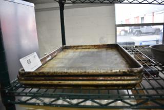 3 Metal Half Size Baking Pans. 3 Times Your Bid!