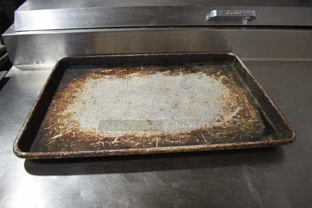 3 Metal Half Size Baking Pans. 3 Times Your Bid! - Image 2 of 3