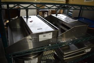 2 Stainless Steel Paper Towel Dispenser. 2 Times Your Bid!