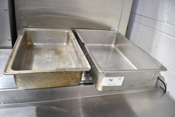 6 Various Stainless Steel Drop In Bins. 6 Times Your Bid! - Image 2 of 3