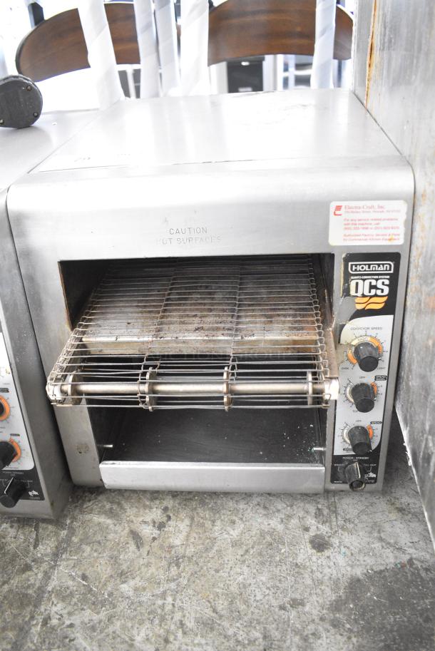 Star Holman QCS-2-600H Stainless Steel Commercial Conveyor Toaster Oven. 208 Volts, 1 Phase. - Image 1 of 7