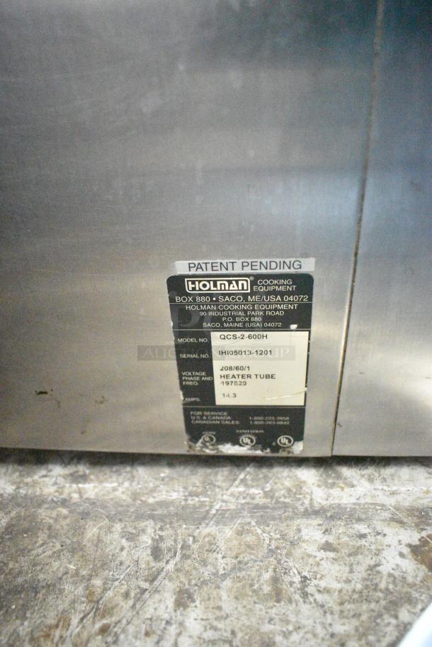 Star Holman QCS-2-600H Stainless Steel Commercial Conveyor Toaster Oven. 208 Volts, 1 Phase. - Image 7 of 7