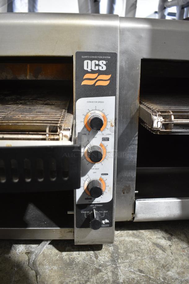 Star Holman QCS-2-600H Stainless Steel Commercial Conveyor Toaster Oven. 208 Volts, 1 Phase. - Image 3 of 6