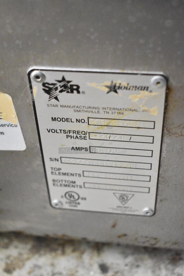 Star Holman QCS-2-600H Stainless Steel Commercial Conveyor Toaster Oven. 208 Volts, 1 Phase. - Image 6 of 6