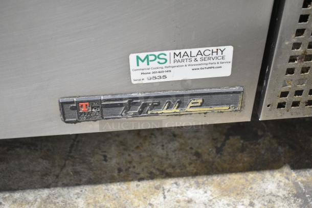 True TPP-44 Stainless Steel Commercial Pizza Prep Table on Commercial Casters. 115  Volts, 1 Phase. Tested and Working! - Image 2 of 8