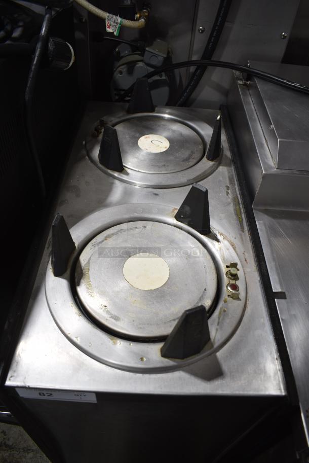 APW Wyott 22-0093 Stainless Steel Commercial 2 Well Plate Return on Commercial Casters. 120 Volts, 1 Phase. Cannot Test Due To Plug Style - Image 2 of 5