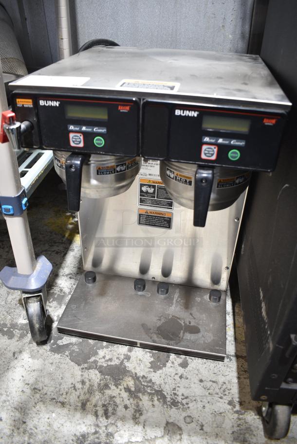 Bunn AXIOM TWIN APS Stainless Steel Commercial Countertop Coffee Machine w/ Hot Water Dispenser and 2 Metal Brew Baskets. 120/208-240 Volts, 1 Phase. - Image 2 of 7