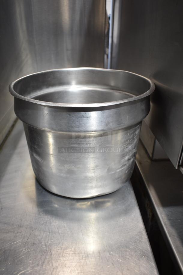 4 Stainless Steel Cylindrical Drop In Bins. 4 Times Your Bid! - Image 2 of 3