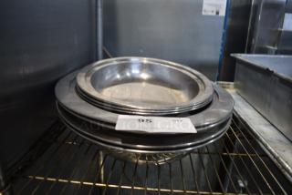 7 Metal Oval Dishes. 7 Times Your Bid!