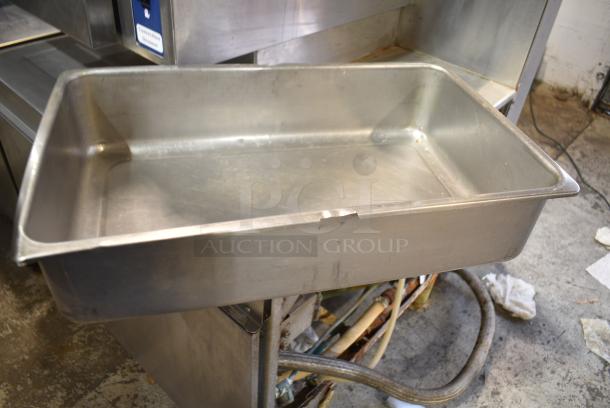 3 Various Metal Items Including Drop In Bin and Metal Baking Pans. 3 Times Your Bid! - Image 2 of 3